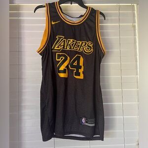 Men’s NBA Lakers Jersey Bryant 24 In Grey
